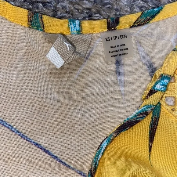 Yellow Roxy Tank Top - Picture 6 of 6